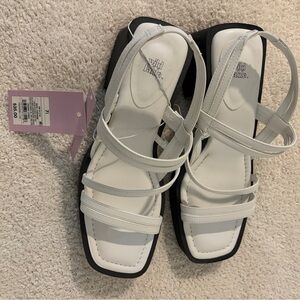 Wild Fable White Strappy Sandals